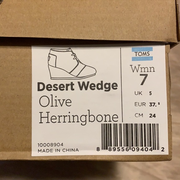 Toms Desert Wedge - Picture 4 of 4